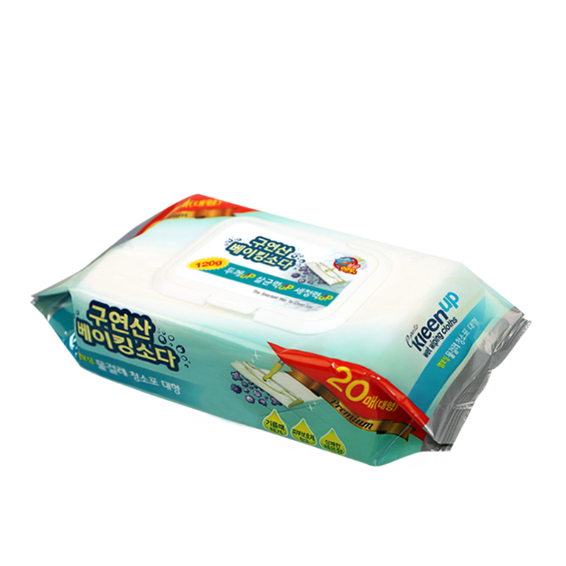 구연산 베이킹소다 프리미엄 일회용 물걸레 청소포 대형 20매 X 3