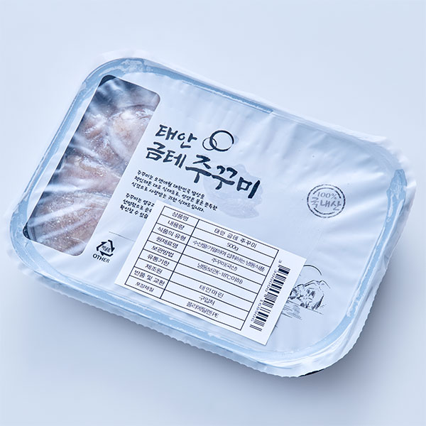 태안 금테 쭈꾸미 500g