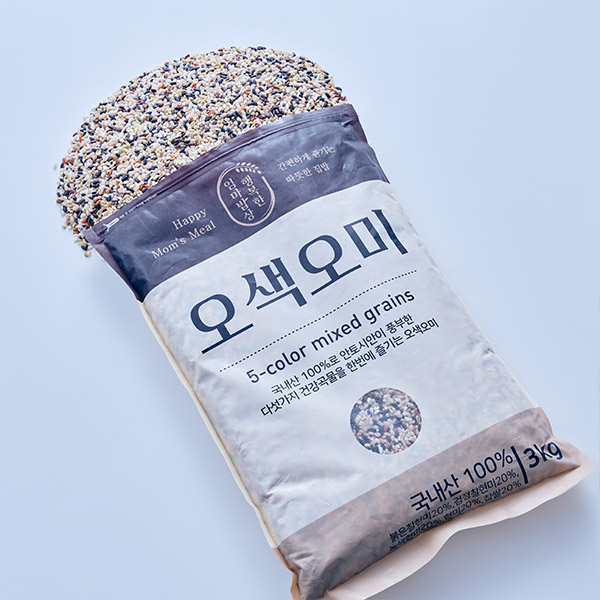 엄마밥상 국내산 오색오미(3kg)
