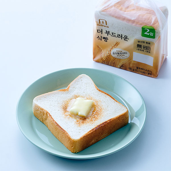 더 부드러운 식빵(2입/3cm 두께)