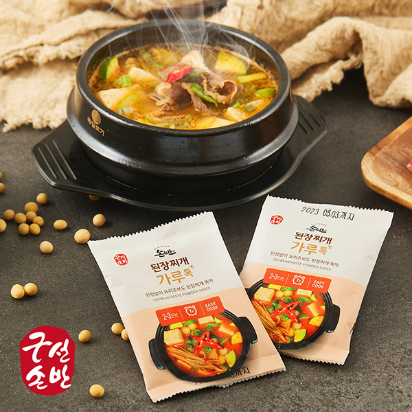 구선손반 된장찌개 가루톡 (25g x 6개입)