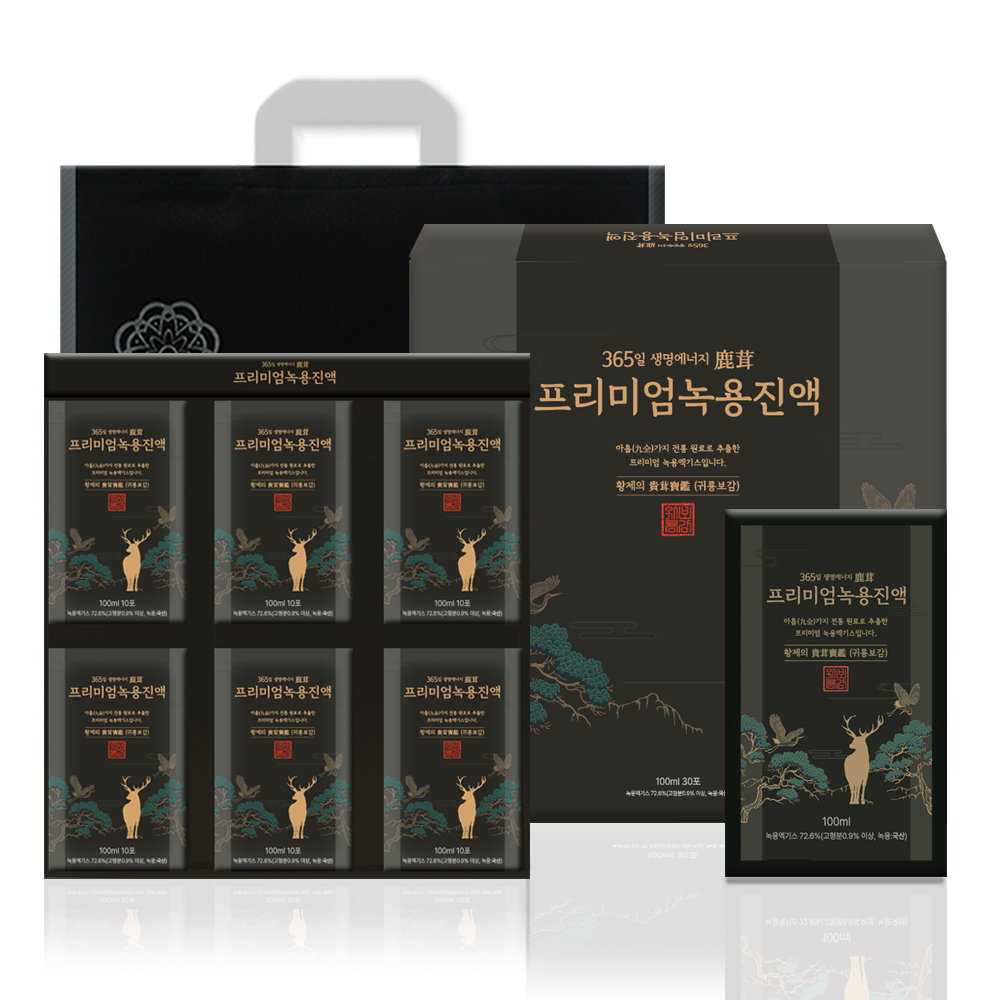 [구록원] 프리미엄 녹용진액 100ml 30포 