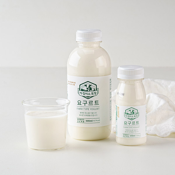 [한정특가] 아침미소 수제 요구르트(150ml, 500ml)