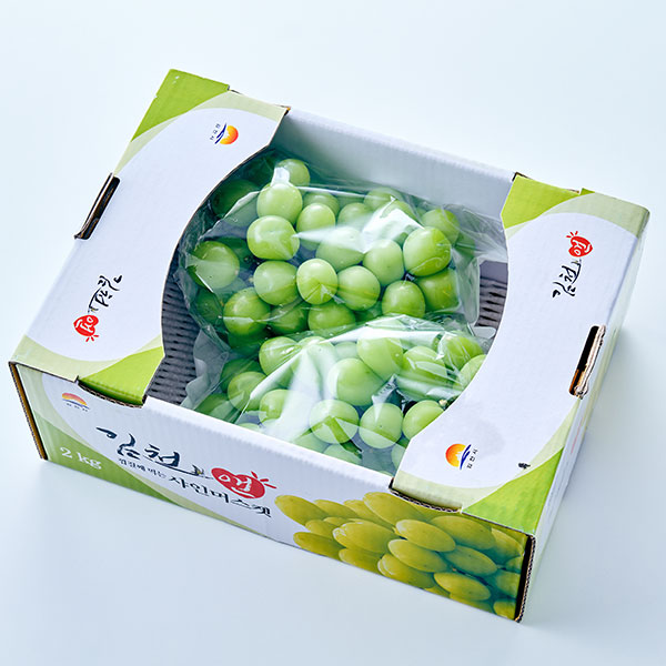 저탄소 경산 샤인머스캣(박스/2kg)