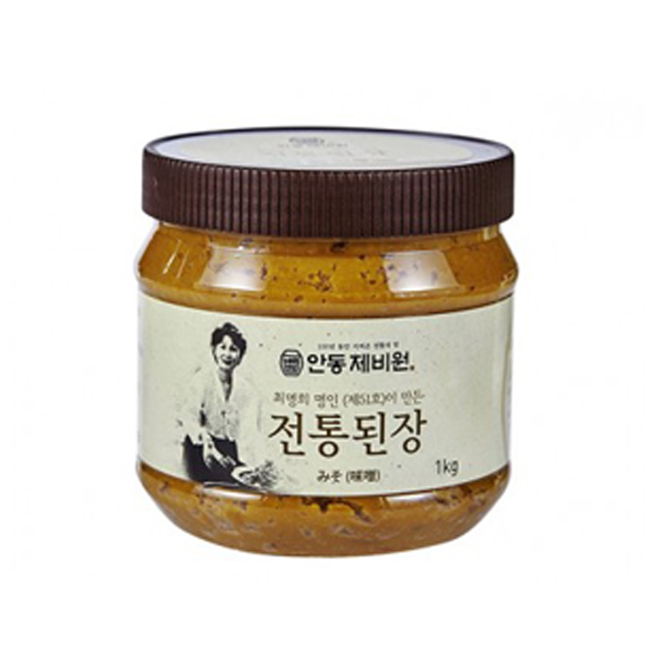 안동제비원 전통된장1kg + 찹쌀고추장1kg 선물세트