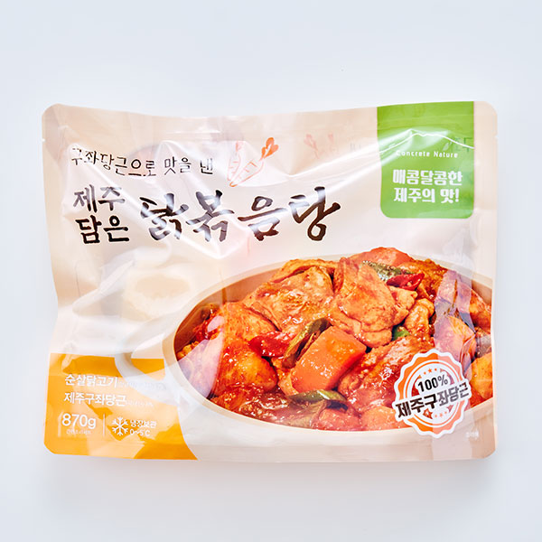 제주담은 닭볶음탕(870g, 채소포함/냉장)