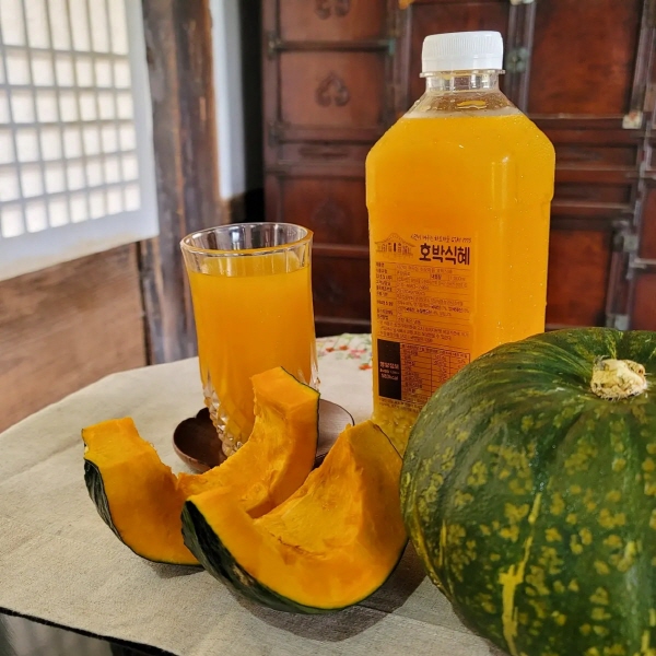 하오마을 국내산 수제 전통 단호박 호박 식혜 1.5L x 2병