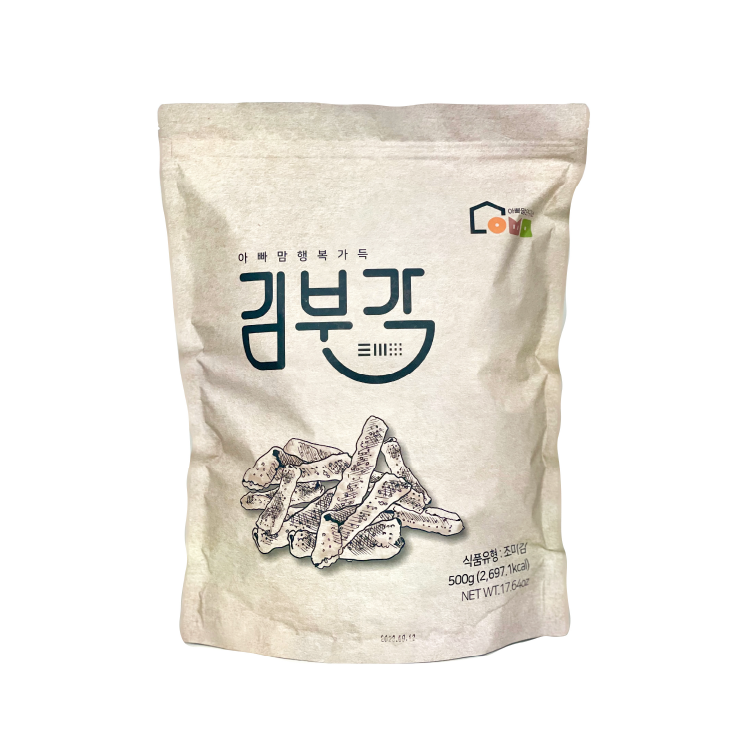 아빠맘 행복가득 김부각(대용량) 500g