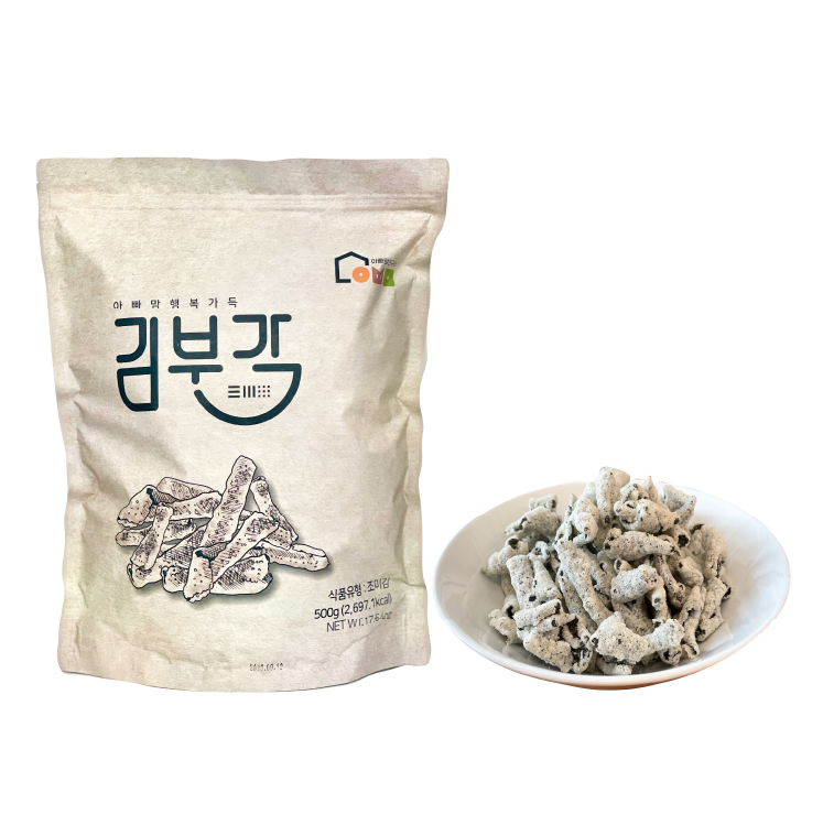 아빠맘 행복가득 김부각(대용량) 500g 대표이미지 섬네일