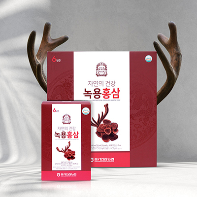 [20% 할인] 자연의 건강 녹용홍삼(70ml x 30포) [쇼핑백 포함] 대표이미지 섬네일