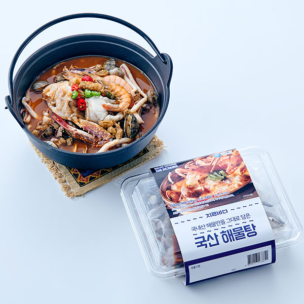 국산 해물탕(500g+소스100g)