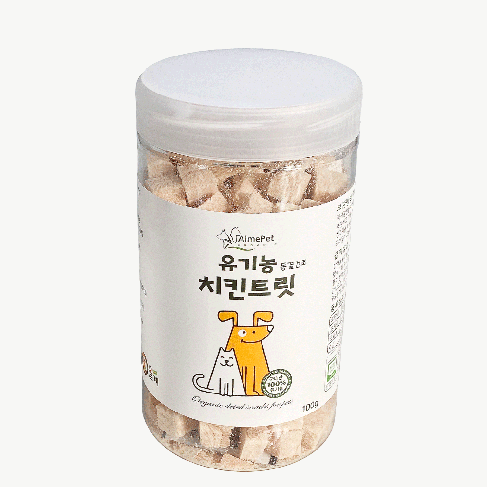 AimePet 유기농치킨트릿(100g)