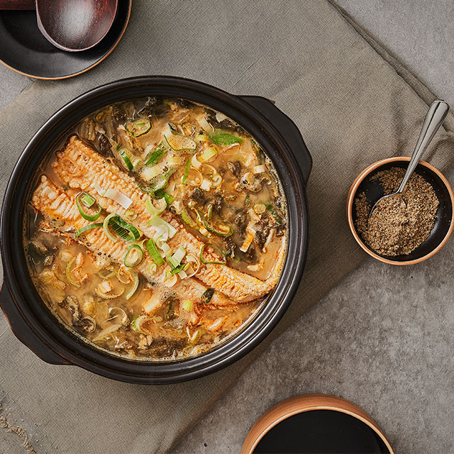 통영 자연산 여수 통바다 장어탕 600g 