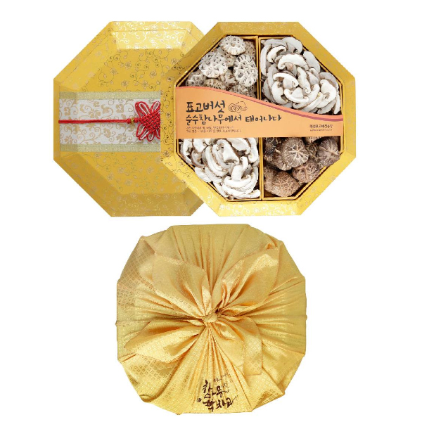 참나무원목재배 유기농 프리미엄 팔각다화고세트 표고버섯선물세트