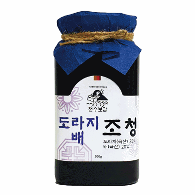 천수보감 수제 쌀조청 5종 (도라지조청,무조청,생강조청,울금조청,천년초조청) 대표이미지 섬네일