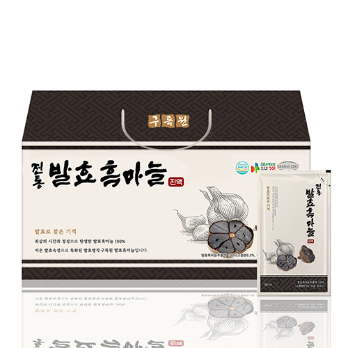 [구록원]발효흑마늘진액 80ml 30포 대표이미지 섬네일