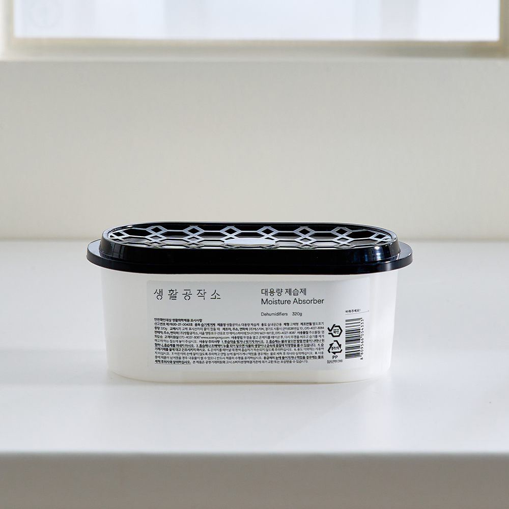 생활공작소 대용량 제습제 640ml x 12입