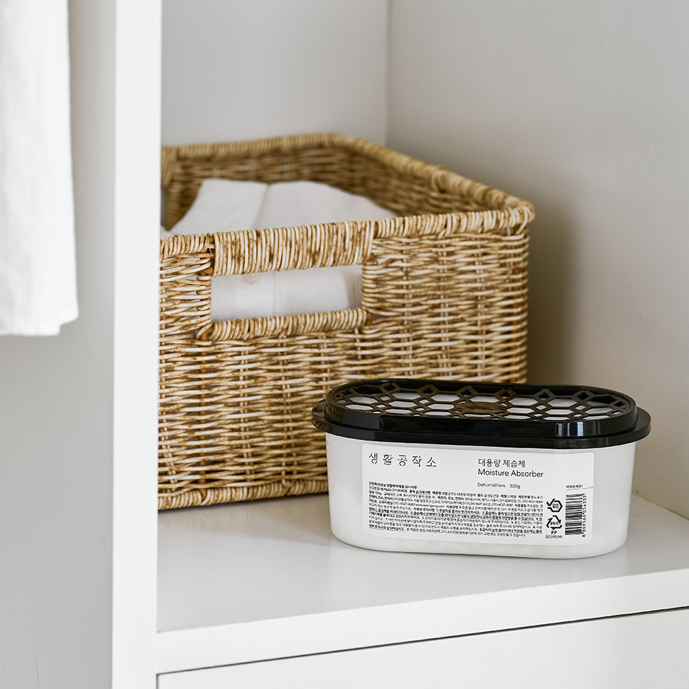 생활공작소 대용량 제습제 640ml x 12입