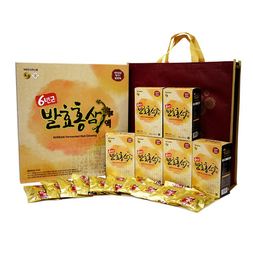 [구록원] 6년근 발효홍삼액 100ml 30포 대표이미지 섬네일