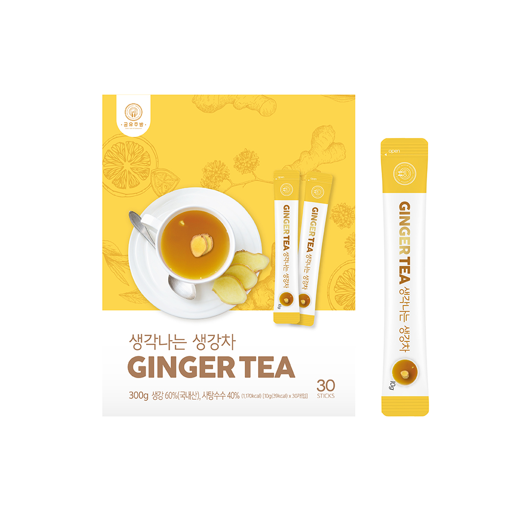 공유주방 생각나는 생강차 30입 - 오아시스마켓::믿을 수 있는 먹거리