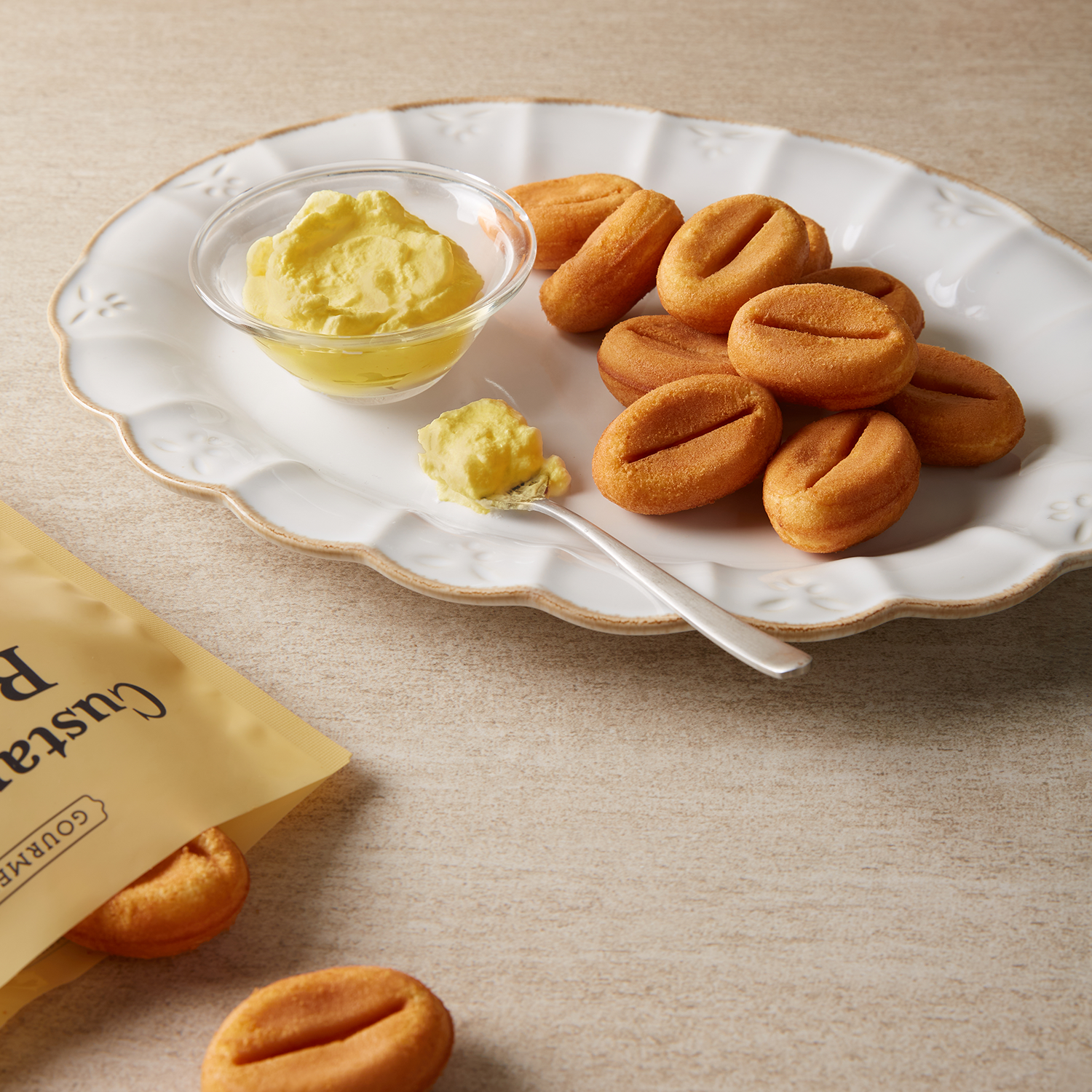 스윗팔렛트 디저트 냉동 콩빵 90g(10개입) X 4봉