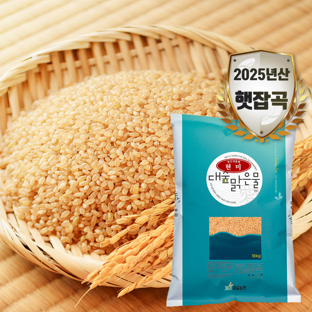 [대숲맑은물애] 청량한 대숲이 전하는 천년담양 현미 10kg