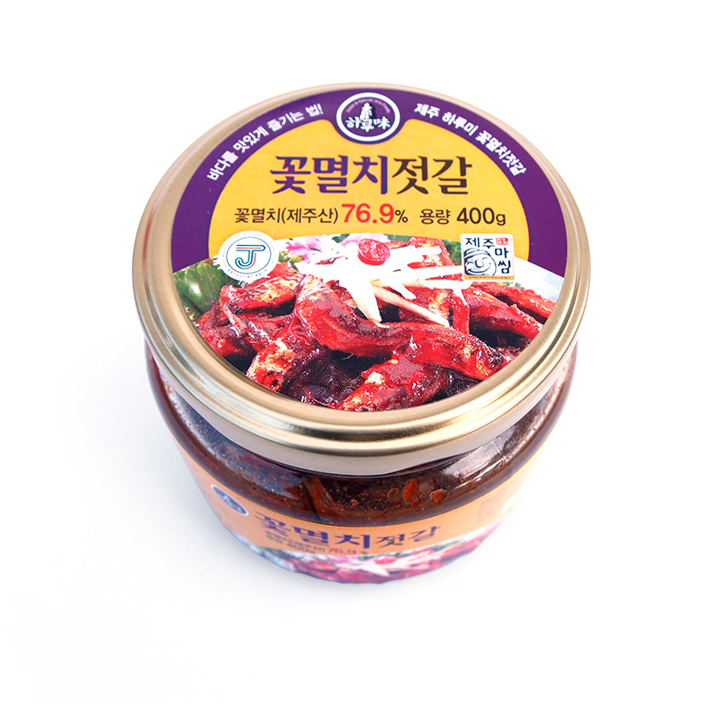제주도 전통 꽃 멸치젓갈(멜젓) 400g