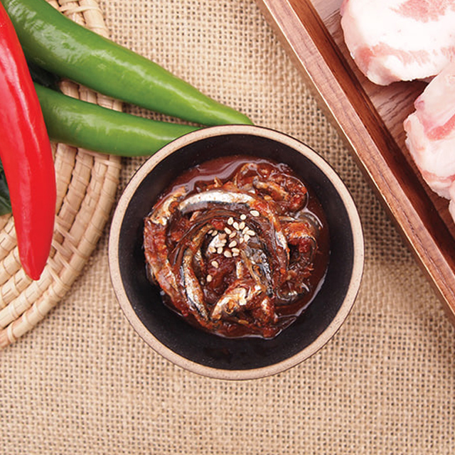 제주도 전통 꽃 멸치젓갈(멜젓) 400g