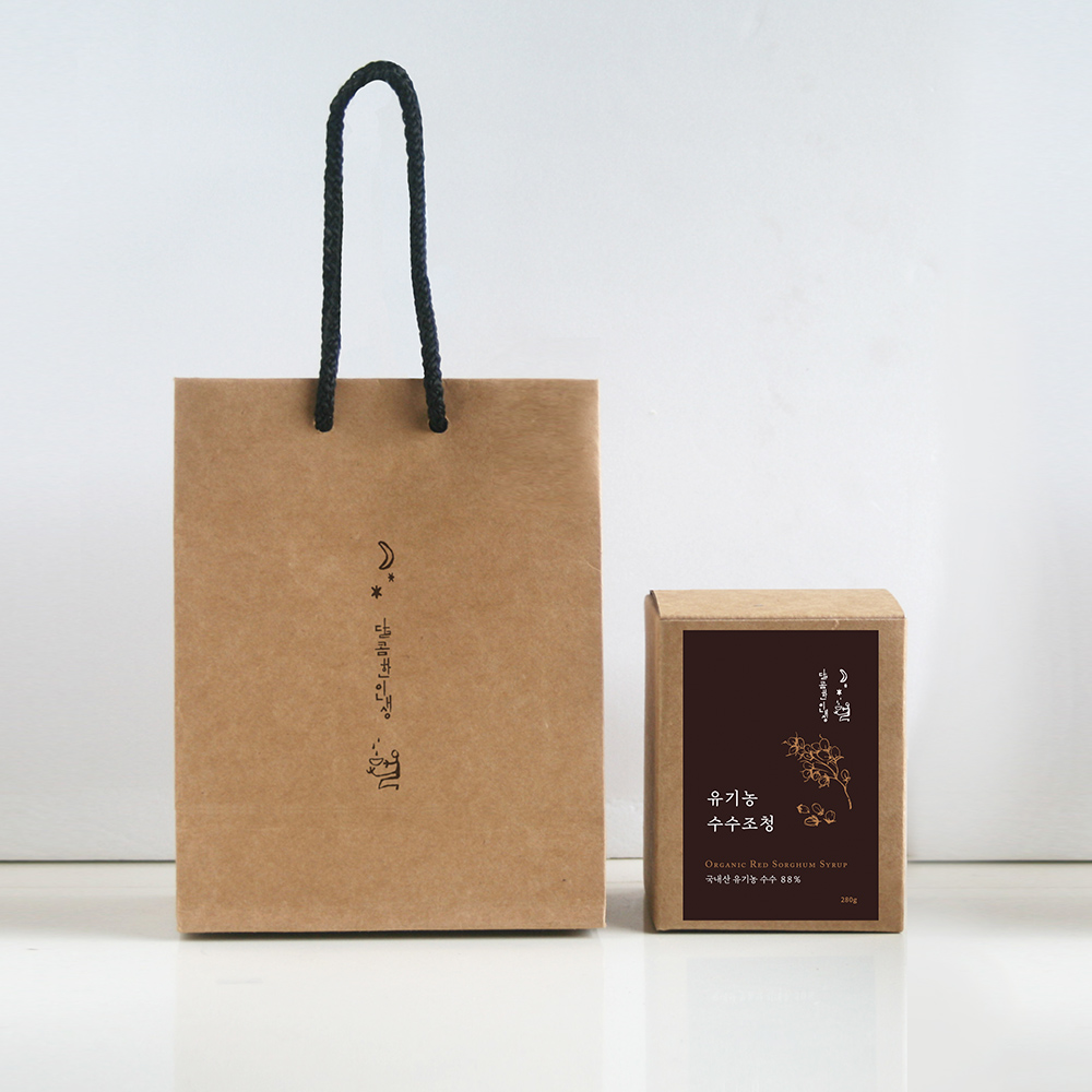 [달콤한인생] 유기농 수수조청 280g