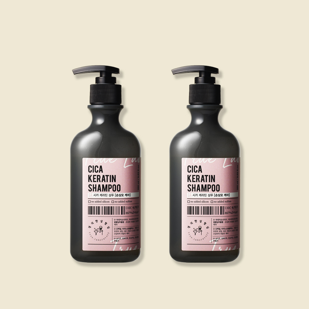 [1+1] 정직한실험실 시카 케라틴 샴푸 285ml