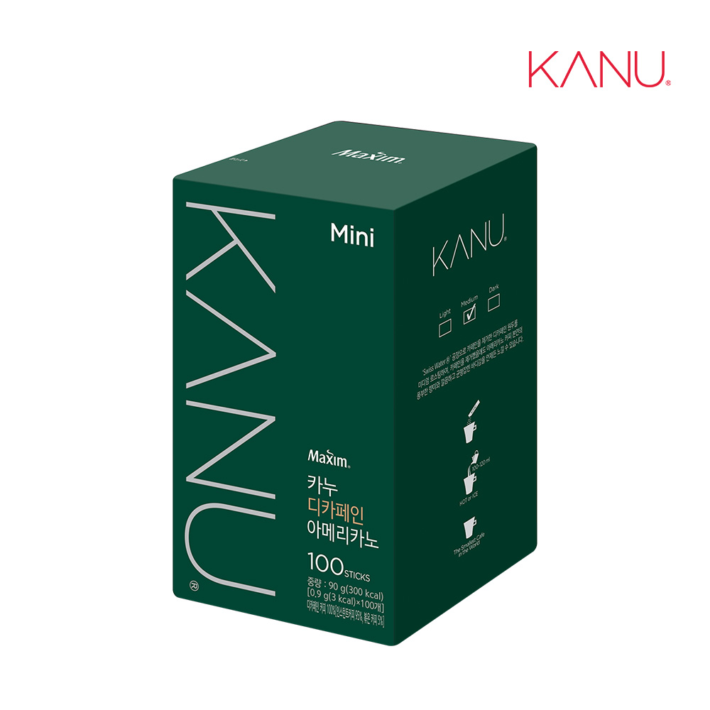 동서 카누 디카페인 아메리카노 미니 (0.9g*100입)