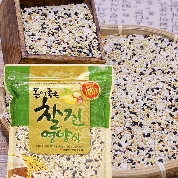 국산 찰진영양식 혼합곡 800g x 4팩 잡곡 소포장