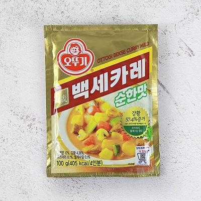 백세카레 순한맛 100g 대표이미지 섬네일