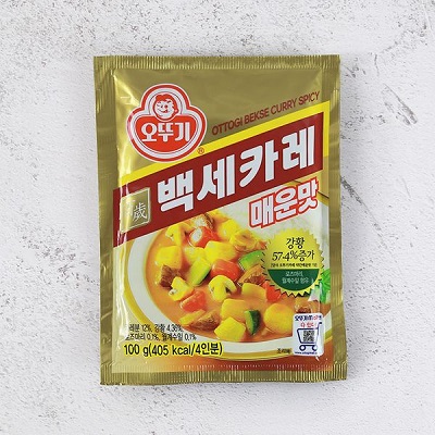 백세카레 매운맛 100g 대표이미지 섬네일