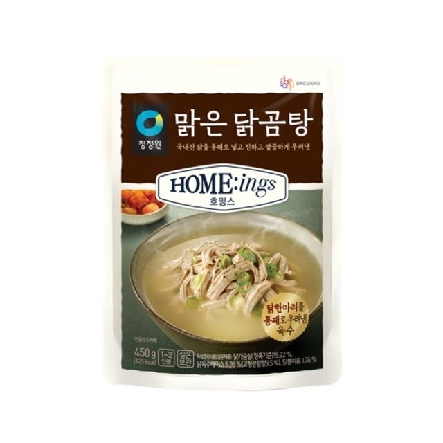 청정원 맑은 닭곰탕 450g