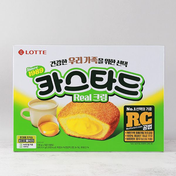 롯데 카스타드 오리지널 실속팩 414g