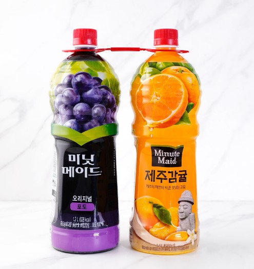 미닛메이드 프리미엄 포도+감귤 (1.2L*2개)