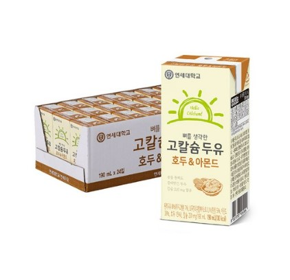 연세 뼈두유 호두 아몬드 (190ml*24입)