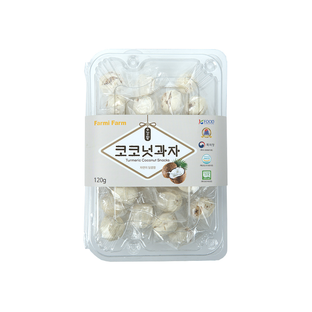 k아트팜 가평 잣엿과 알과자 120g 5종 선물세트
