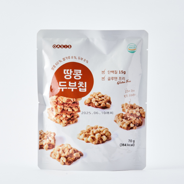 수제 땅콩 두부스낵(70g)