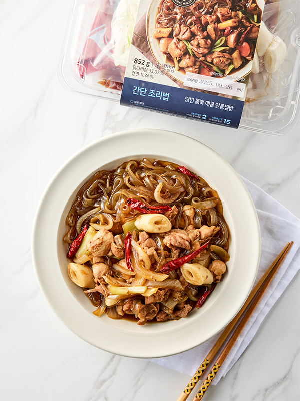 애슐리 당면듬뿍 매콤 안동찜닭(2인분,852g)