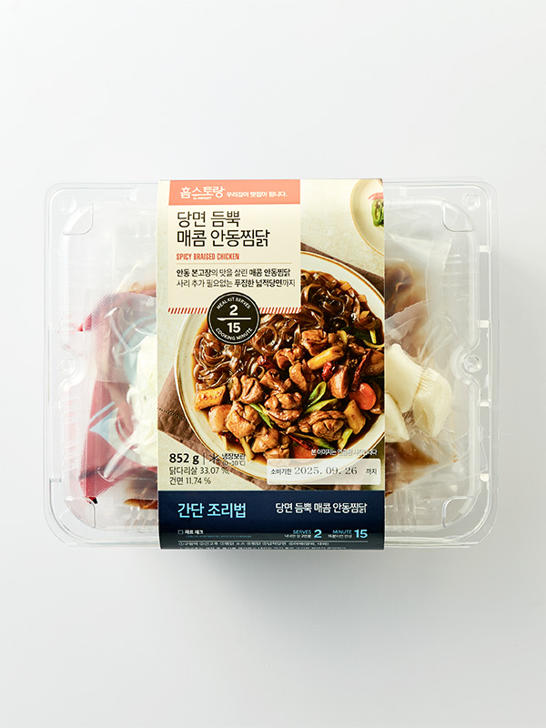 애슐리 당면듬뿍 매콤 안동찜닭(2인분,852g)