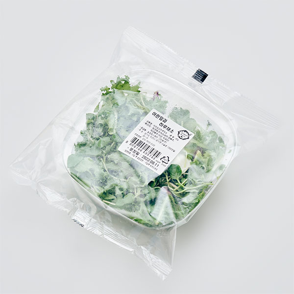 어린잎과 하루채소 80g
