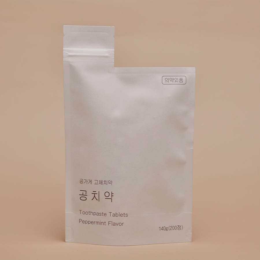 [1+1] 공가게 고체치약 200정+200정/ 무료배송
