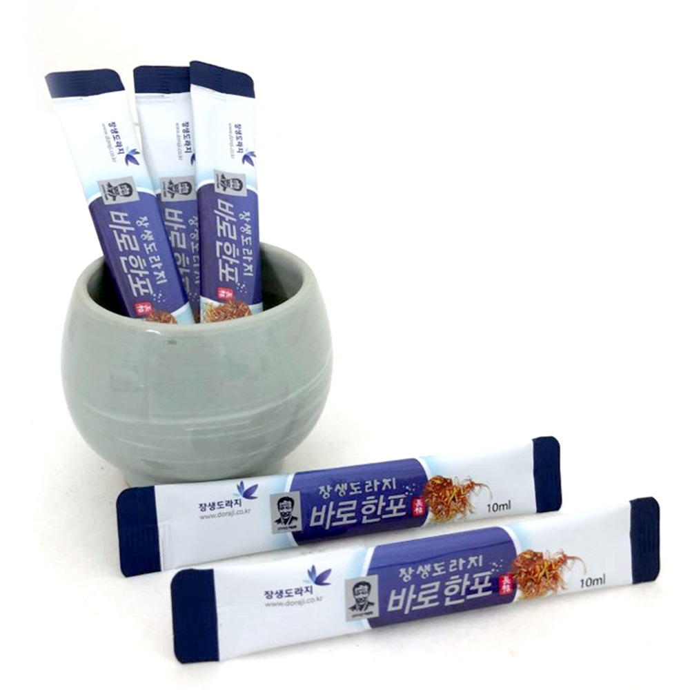 장생도라지 바로한포 10ml 30포