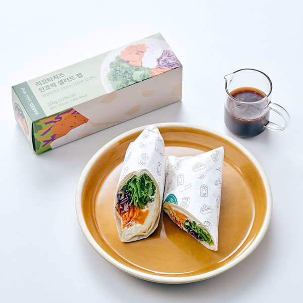 리코타치즈 단호박 샐러드랩 (200g/375kcal)