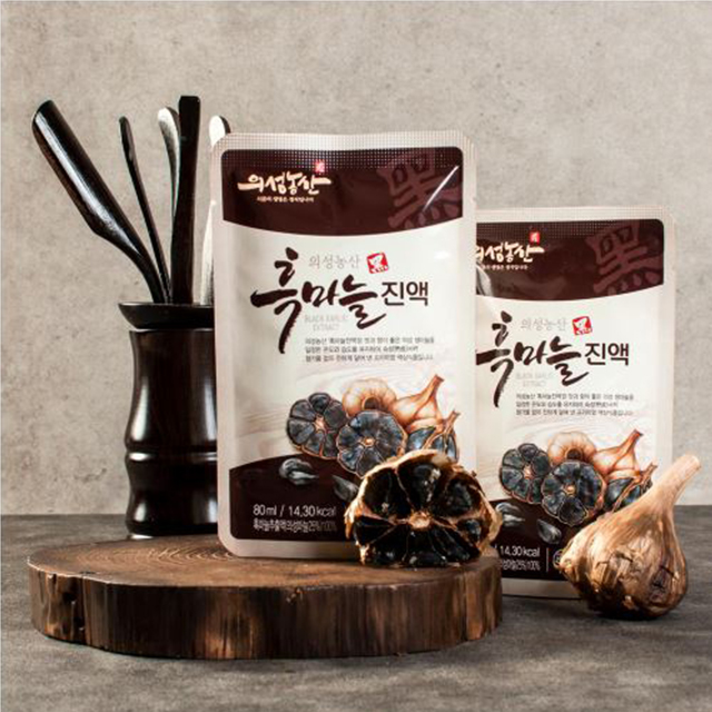 경북의성 통흑마늘을 아낌없이 담은 흑마늘 진액 (80ml x 30팩)