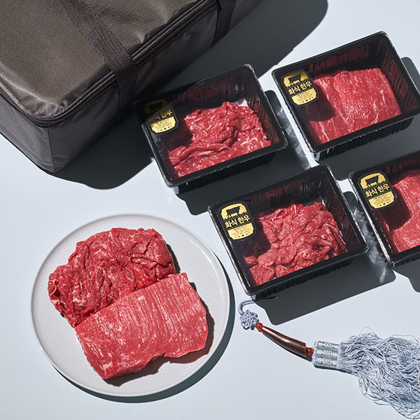 [추석선물 마음전송] 화식한우 정육 선물세트 1호 (1.2kg) 대표이미지 섬네일