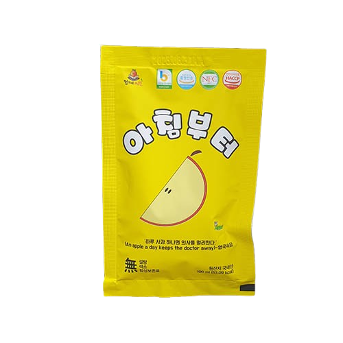 아침부터 사과즙 50포 벌크 어린이 사과 100% 사과 NFC착즙(실속형)