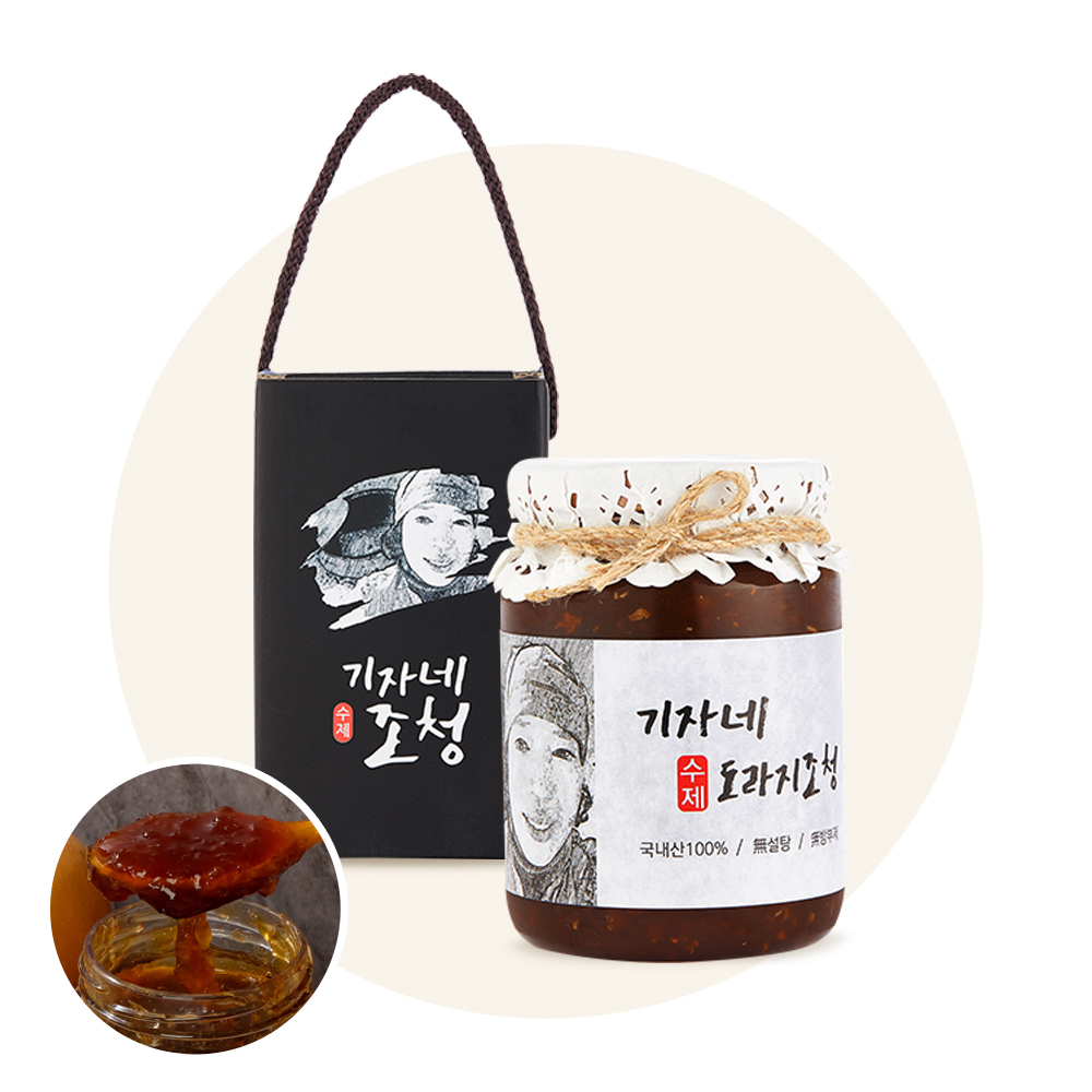 맛있는 기자네 전통 수제 약도라지 조청 500g/700g (+선물상자) 대표이미지 섬네일